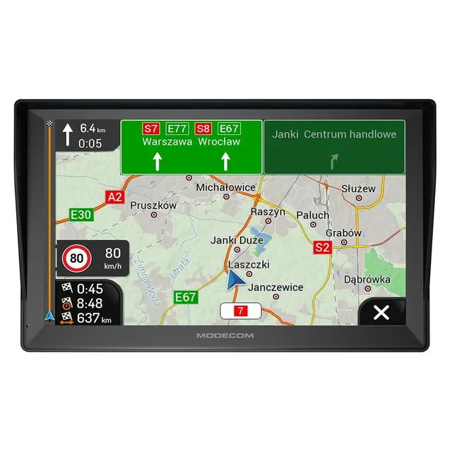 Nawigacja samochodowa MODECOM FreeWAY CX 9.3 PLUS iGO Navigation Truck (Europa roczna aktualizacja)