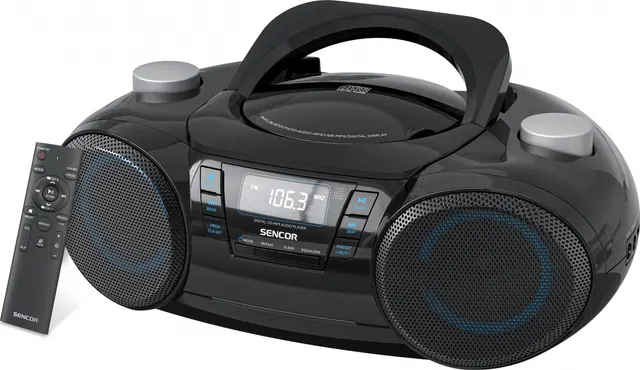 Boombox SPT 4710 CD/MP3/USB/SD Bluetooth 5.3, Radio FM PLL