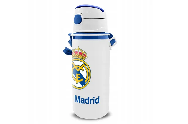 Bidon aluminiowy 600ml Real Madryt