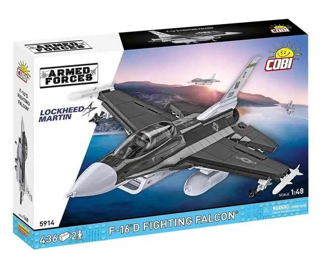 Klocki F-16D Fighting Falcon 436 elementow