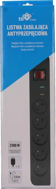 Energy Listwa antyprzepięciowa x5,5m