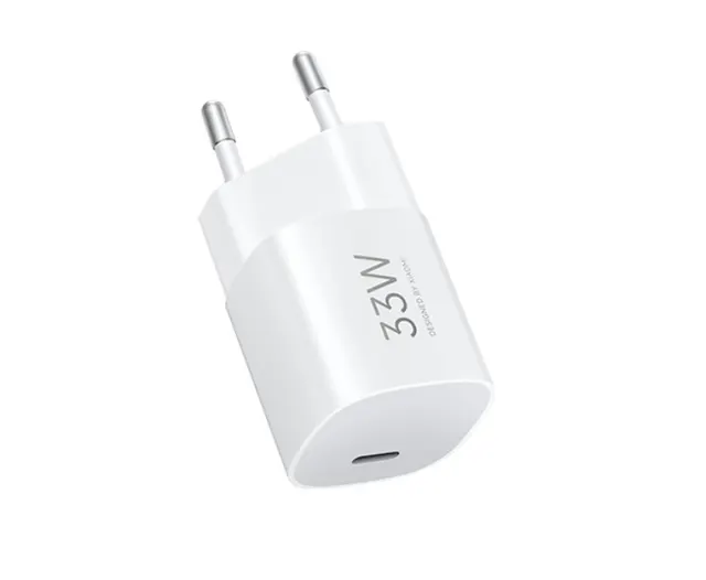 Ładowarka sieciowa Xiaomi 33W Nano Power Adapter EU Charger USB-C 3A biała