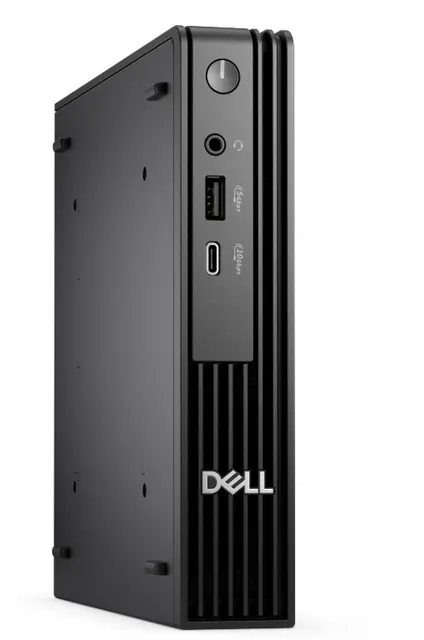 Komputer Dell Pro Micro QCM1255 W11Pro Ryzen 5 8500GE/1x16GB/512GB CL25/Integrated/WLAN + BT/Kb/65W/TPM/3YPS