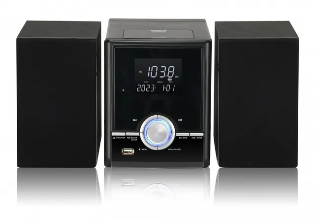 Wieża JOWISZ BT CD USB czarna