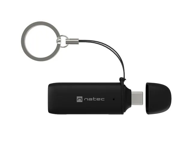 Czytnik kart Natec Scarab C SD/Micro SD USB 3.2. Gen 1 czarny