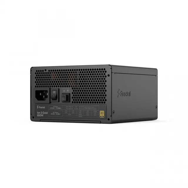 Zasilacz FDE Ion 3 GOLD 850W 80+ GOLD Black