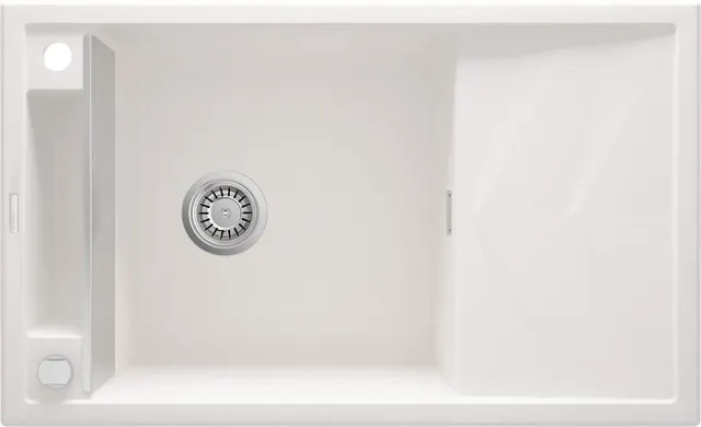 Zlewozmywak granitowy magnetyczny 1-komorowy z ociekaczem ZRM A113 5908212094921