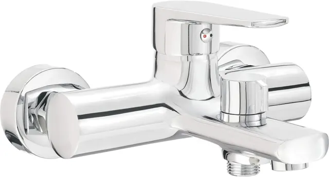 Bateria wannowa Deante TUBO BUT_010M chrom 5907650812784
