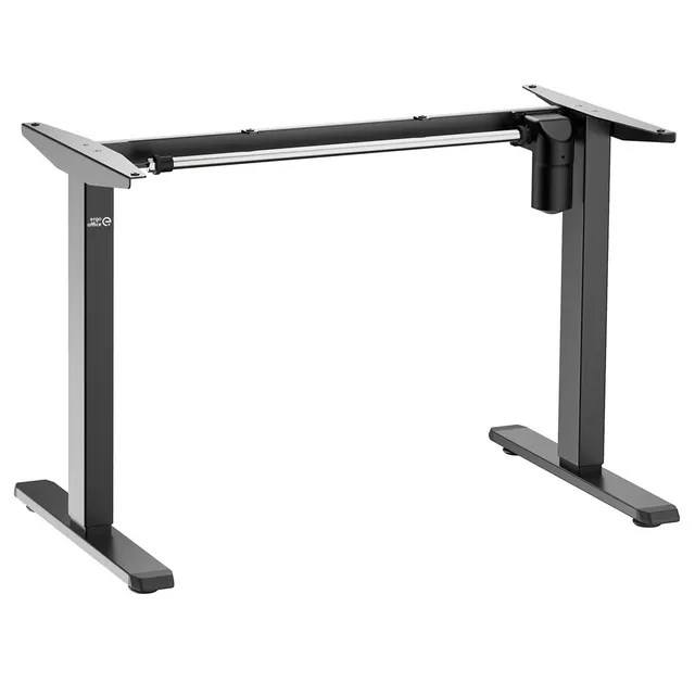 Biurko elektryczne z pojedynczym silnikiem Ergo Office do pracy w pozycji stojącej max. 80kg max. wys. 1160mm ER-443
