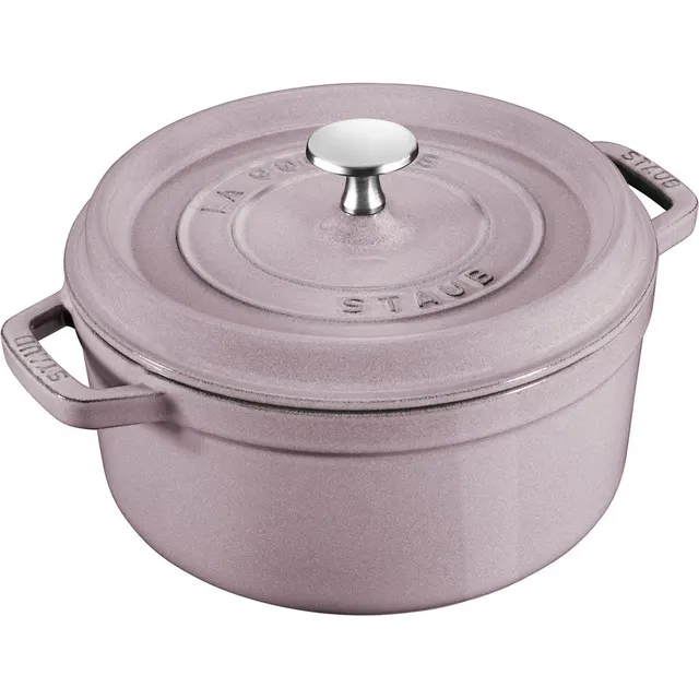 Garnek żeliwny okrągły Staub - 2.2 ltr Kwiat Wiśni