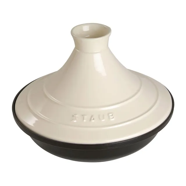 Naczynie do Tajine Staub - 28 cm Beżowo-czarny