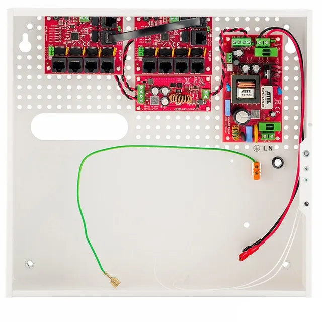 SWITCH POE ATTE IPUPS-9-11-F 9P z zasilaniem buforowym