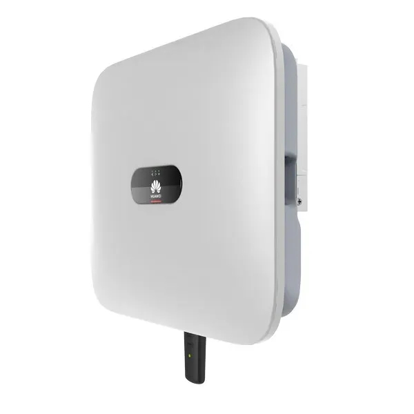 Falownik Huawei FusionSolar // 3-fazowy 2-MPPT High Current wbudowana komunikacja (RS485 WLAN poprzez Smart Dongle) rozłącznik DC 5kW/5 5kVA ograniczniki przepięć strony AC i DC typ II interfejs ładowania akumulatora wsparcie dla optymalizacj