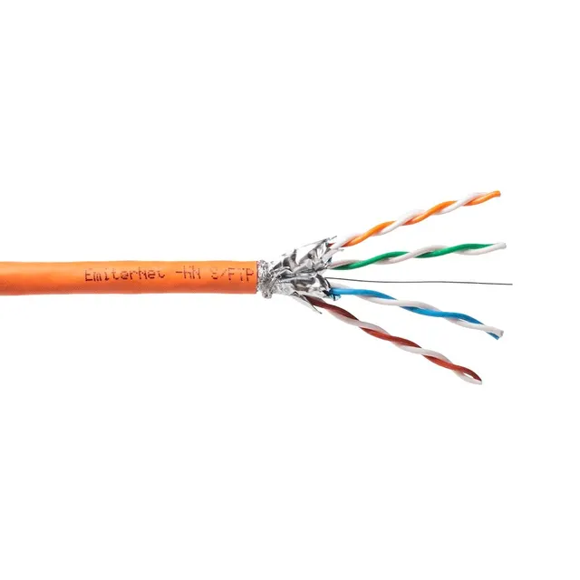 Kabel Emiter Net SFTP (S/FTP) kat.7 1000MHz drut 4x2x23AWG LSZH-FR