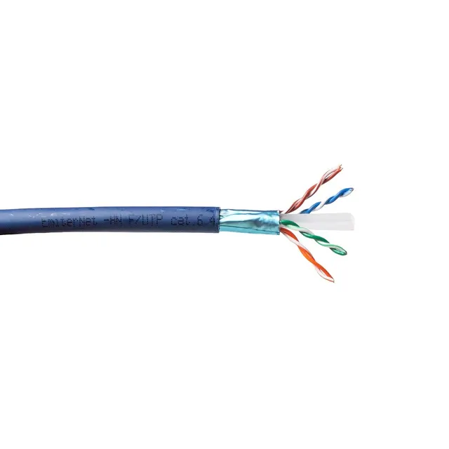 Kabel Emiter Net FTP (F/UTP) kat.6 450MHz drut 4x2x23AWG LSZH-FR 500m
