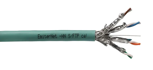 Kabel Emiter Net S/FTP kat.7 1000MHz B2ca LSZH-FR drut 4x2x23AWG