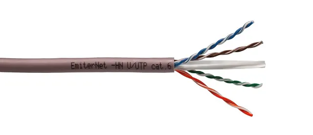 Kabel Emiter Net U/UTP kat.6 450MHz B2ca LS0H drut 4x2x23AWG