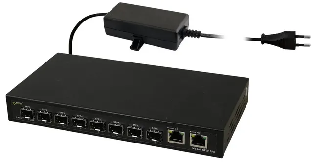 Switch optyczny PULSAR SFG10F8 (8xSFP 2xRJ45)