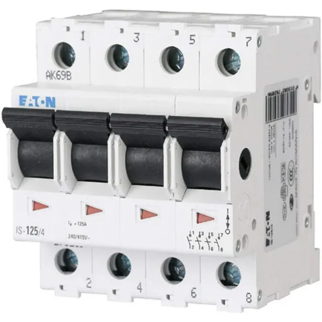 IS-100/4 rozłącznik izolacyjny modułowy 100A 4Z 4P 4M 415V AC
