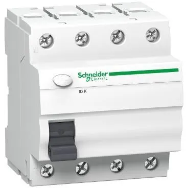 Wyłącznik różnicowoprądowy K60 25A 4-biegunowy 30mA typ AC A9Z05425 Schneider