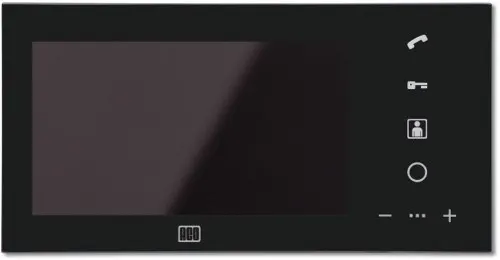 ACO INS-MP7 BK (Czarny) Monitor INSPIRO - kolorowy cyfrowy 7” do systemów videodomofonowych