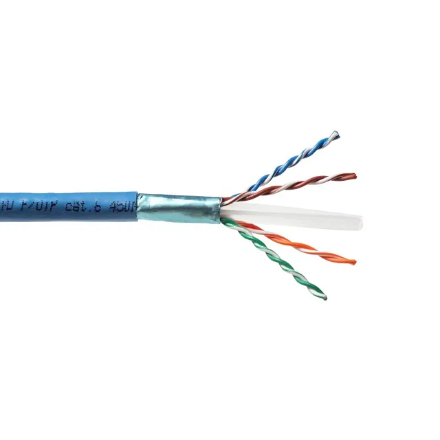 Kabel Emiter Net FTP (F/UTP) kat.6 450MHz drut 4x2x23AWG PVC