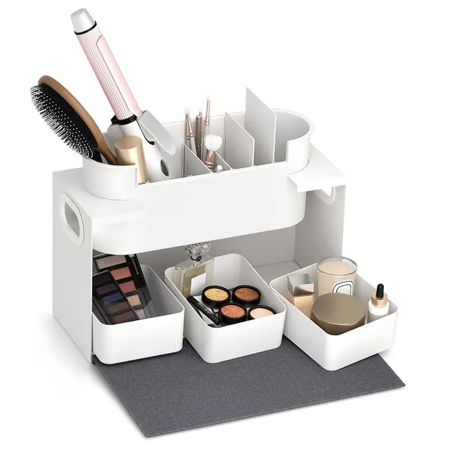 Organizer pojemnik uniwersalny na przybory kosmetyczne i kosmetyki Maclean 8kg 367x150x220mm MC-479
