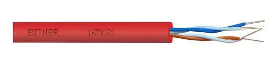KABEL SYGNALIZACJI P.POŻ BITNER YnTKSY 2x2x0 8 - 100m