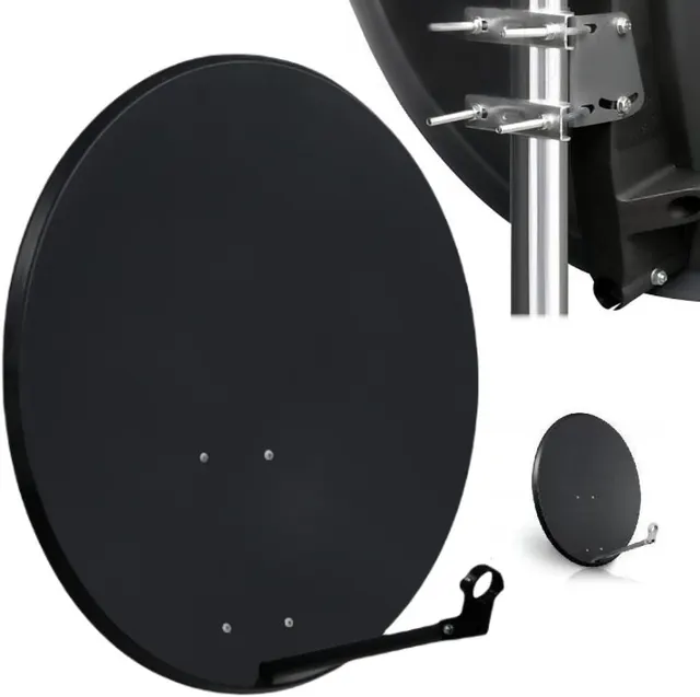 Czasza antenowa 80 cm ciemna (ASC-800M-C)