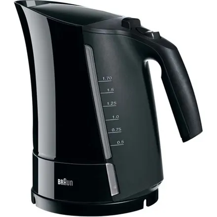 Czajnik elektryczny Braun WK 300 Black (2200W 1.7l; kolor czarny)