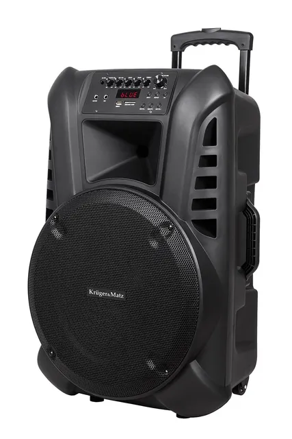 Aktywna kolumna głośnikowa (z 2 mikrofonami bezprzewodowymi UHF SD Bluetooth FM USB) 60 Watt