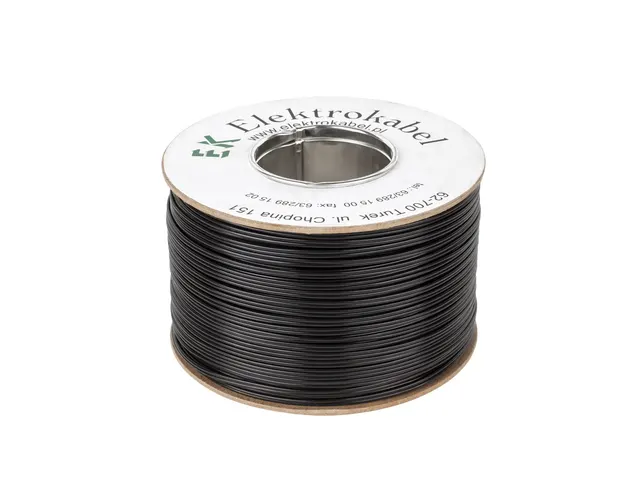 Kabel głośnikowy SMYp 2 x 0 22mm czarny 300m