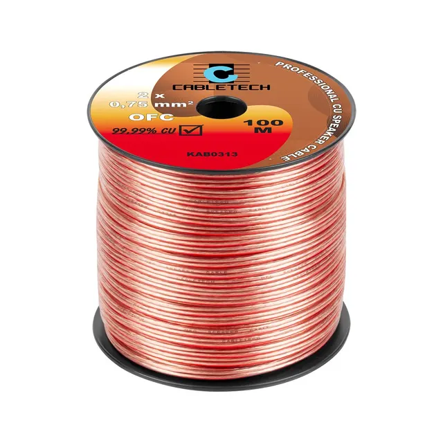 Kabel głośnikowy OFC 0 75mm