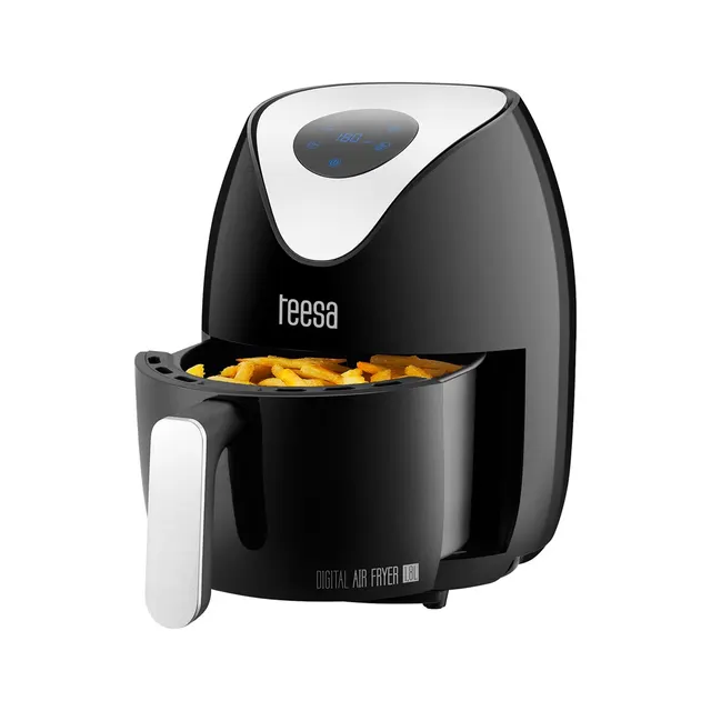 Frytkownica beztłuszczowa TEESA DIGITAL AIR FRYER 1 8L BLACK