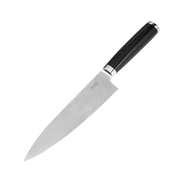 Nóż szefa kuchni Teesa TSA0196 ze stali damasceńskiej 33 5cm (VG10)