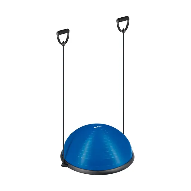 Półpiłka do balansowania trener równowagi 58cm + pompka REBEL ACTIVE