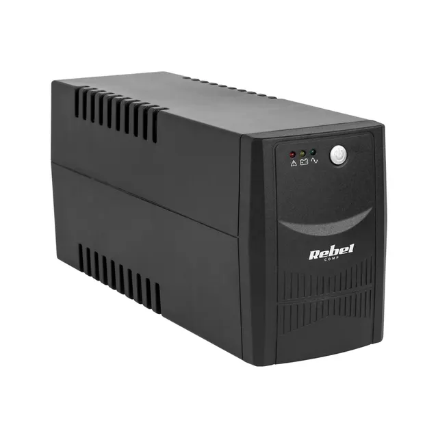 Zasilacz awaryjny UPS REBEL model Micropower 600 ( offline 600VA / 360W 230 V 50Hz )