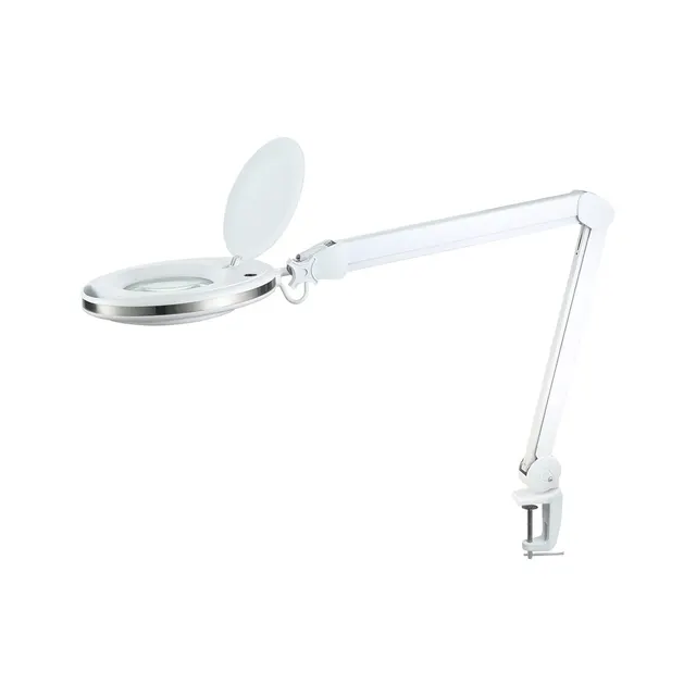 Lampa warsztatowa z lupą 10W 6500K