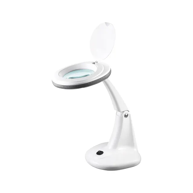 Lampa z lupą na stół 5D 6W Rebel 6500K
