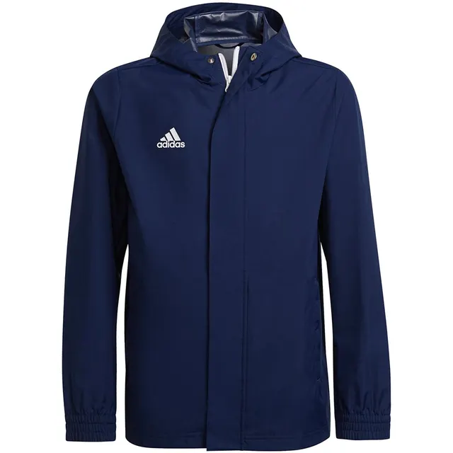 Kurtka dla dzieci adidas Entrada 22 All-Weather granatowa IK4012, granatowa, 140 cm