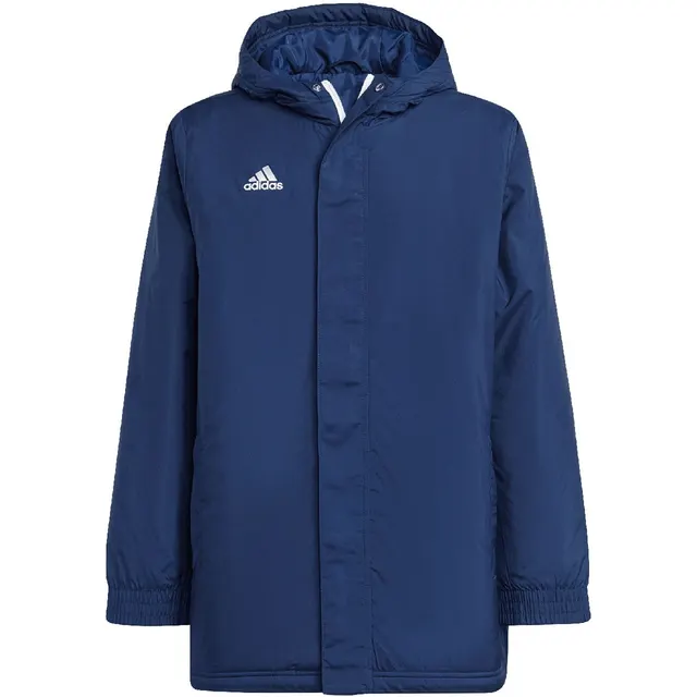 Kurtka dla dzieci adidas Entrada 22 Stadium niebieska IB6079, niebieska, 164 cm