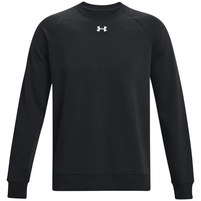 Bluza męska Under Armour Rival Fleece Crew czarna 1379755 001, czarny, rozmiar XL