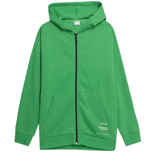Bluza męska 4F zielona 4FSS23TSWSM236 41S, rozmiar M