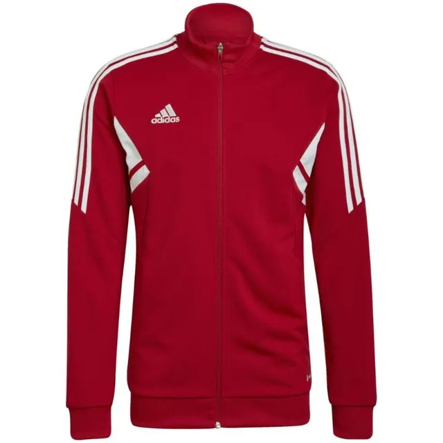 Bluza męska adidas Condivo 22 Track Jacket czerwona HA6250, czerwona, rozmiar S