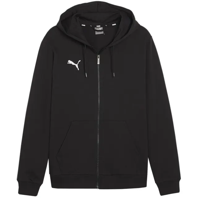 Bluza męska Puma Team Goal Casuals Hooded czarna 658595 03, czarna, rozmiar S