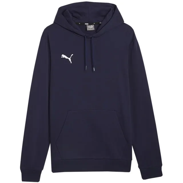 Bluza męska Puma Team Goal Casuals Hoody granatowa 658618 06, granatowa, rozmiar L