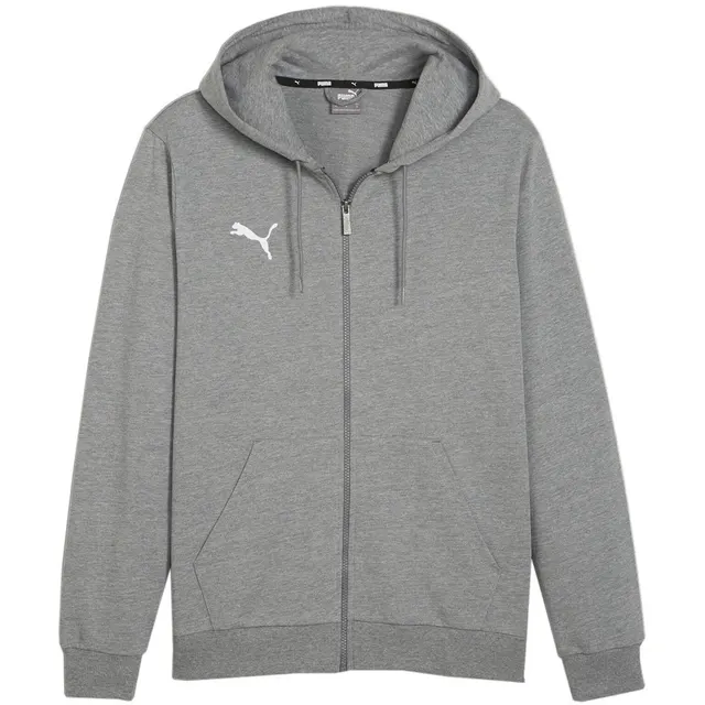 Bluza męska Puma Team Goal Casuals Hooded szara 658595 33, szara, rozmiar S