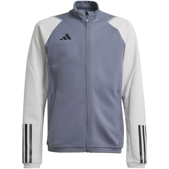 Bluza dla dzieci adidas Tiro 23 Competition Training szara HP1909, szary, 140 cm