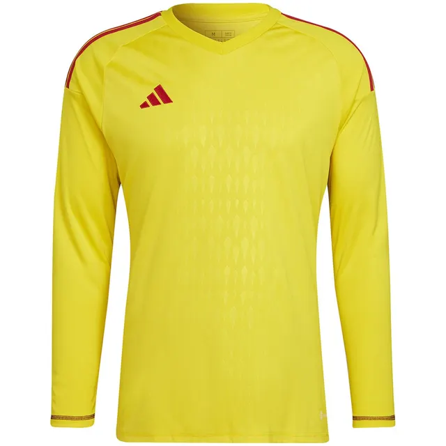 Koszulka bramkarska męska adidas Tiro 23 Competition Long Sleeve żółta HK7696, żółty, rozmiar L