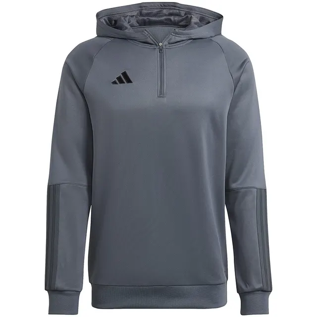 Bluza męska adidas Tiro 23 Competition Hoodie szara HU1347, szara, rozmiar L
